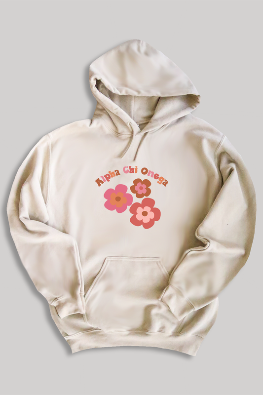 Groovy hoodie - Alpha Chi Omega