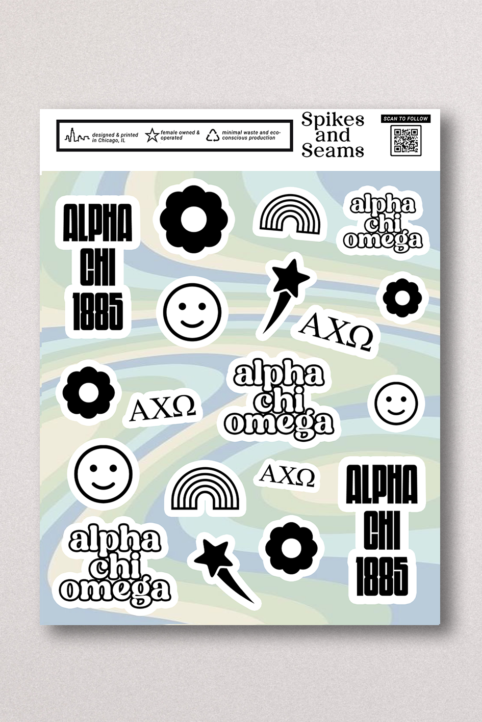 Sorority sticker set #13