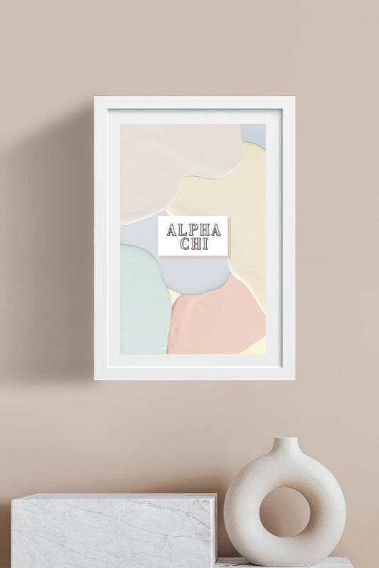 Art Print #5 - Spikes and Seams Greek
