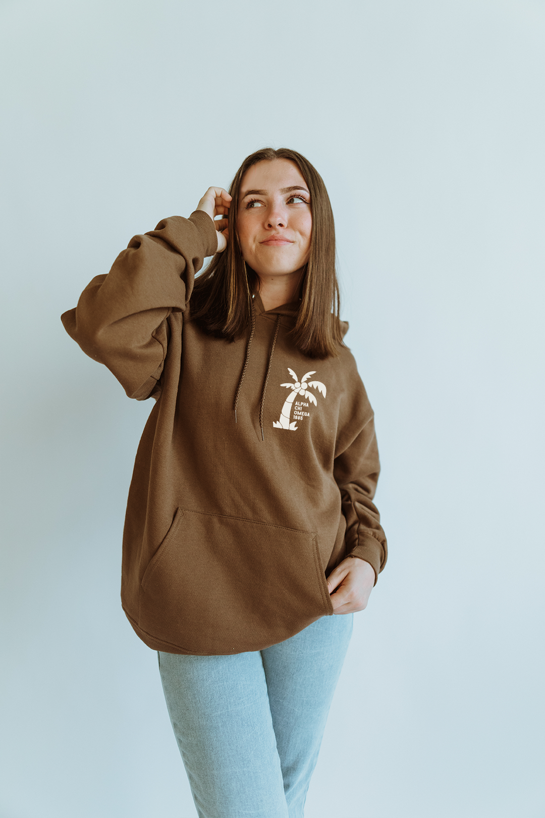 Slow Down hoodie - Alpha Chi Omega