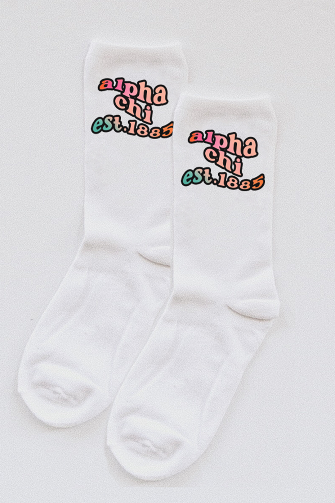 Gradient socks - Alpha Chi