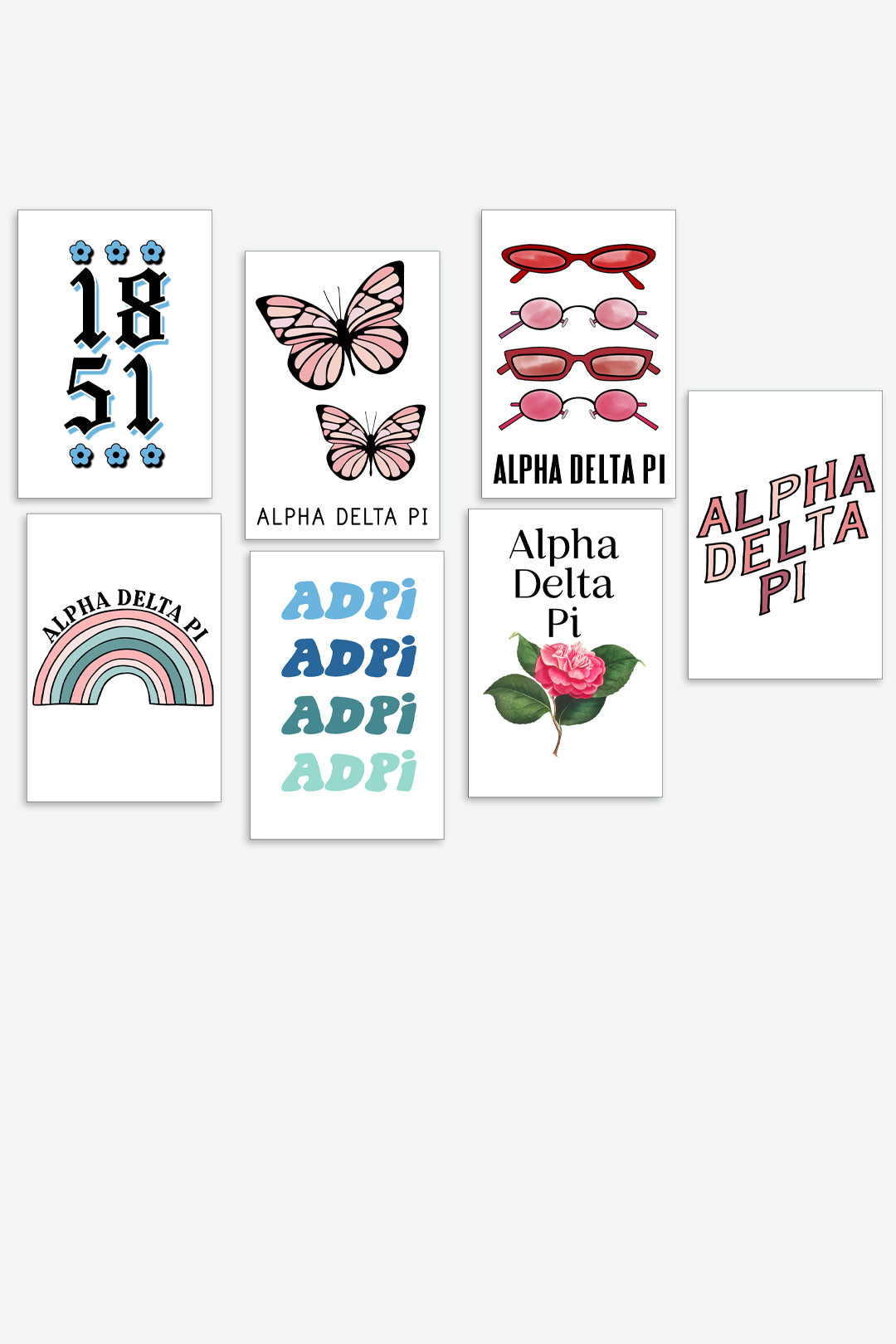 Collage kit #1 - Alpha Delta Pi
