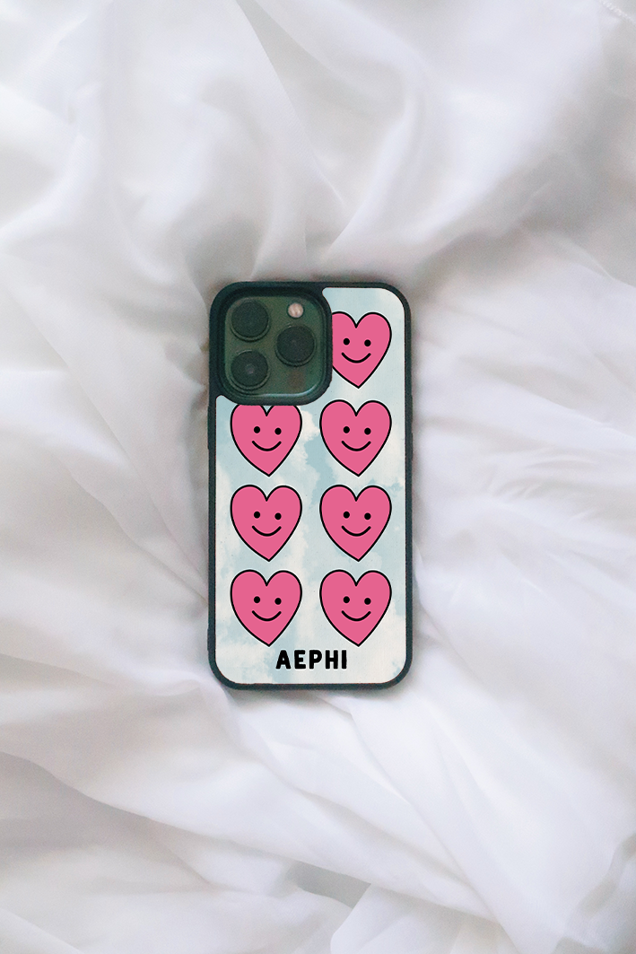 Cloud Hearts iPhone case - AEPhi