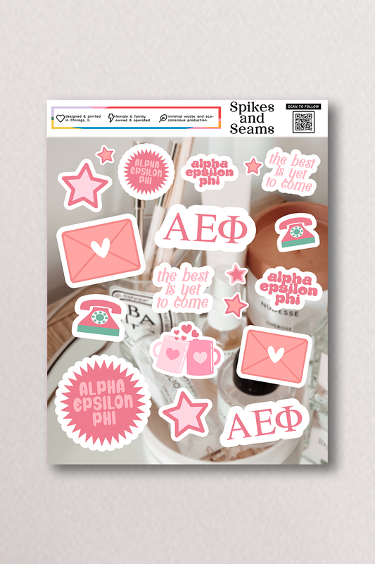 Sticker Sheet #17 - Alpha Epsilon Phi
