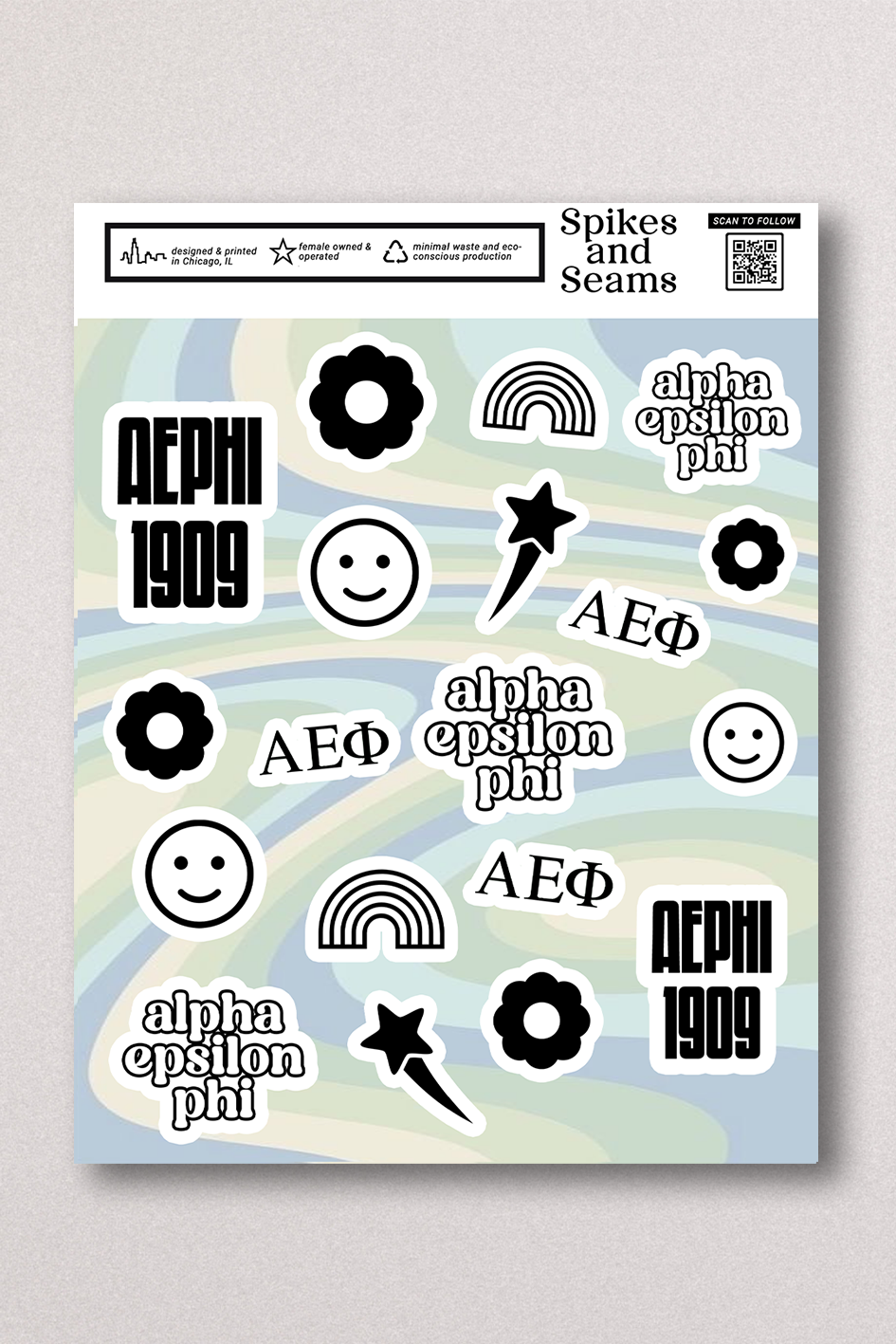 Sticker Sheet #13 - Alpha Epsilon Phi