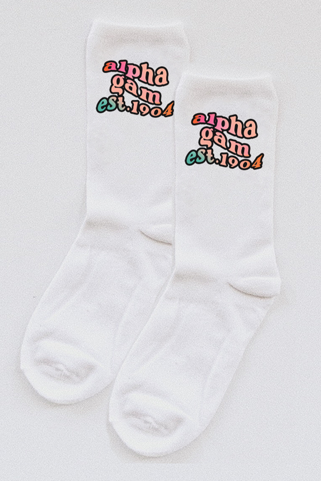 Gradient socks - Alpha Gam