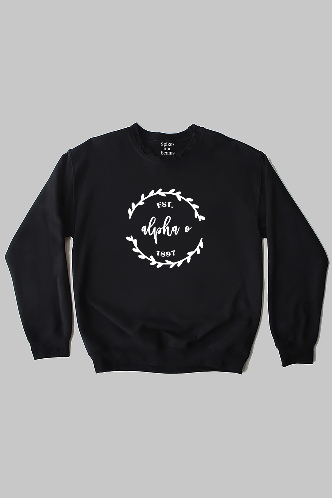 Wreath sweatshirt - Alpha O
