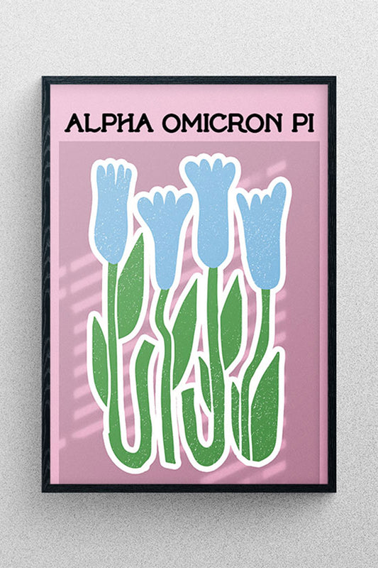 Art Print #18 (8.5x11) - Alpha Omicron Pi