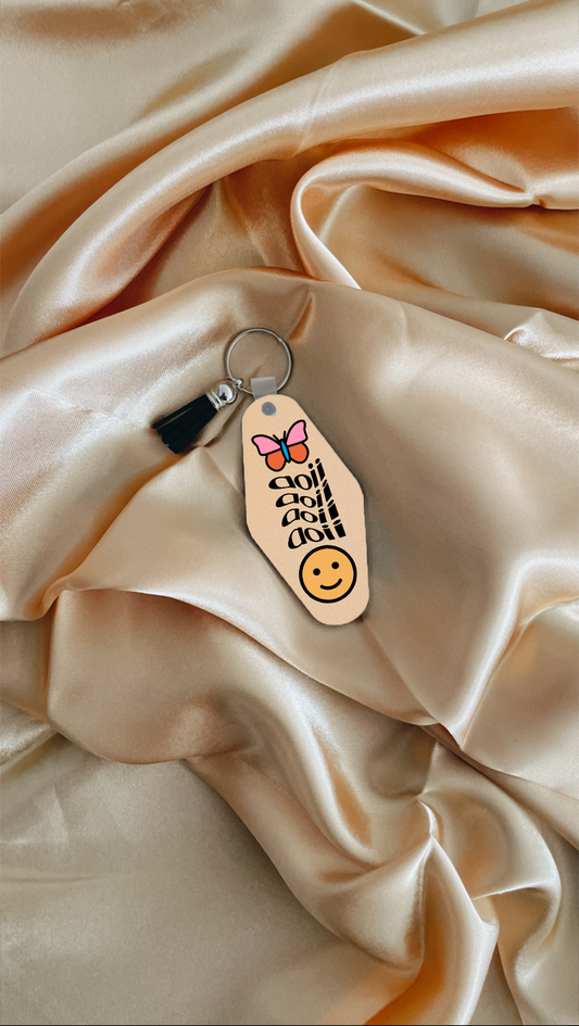 Smiley keychain - aoii