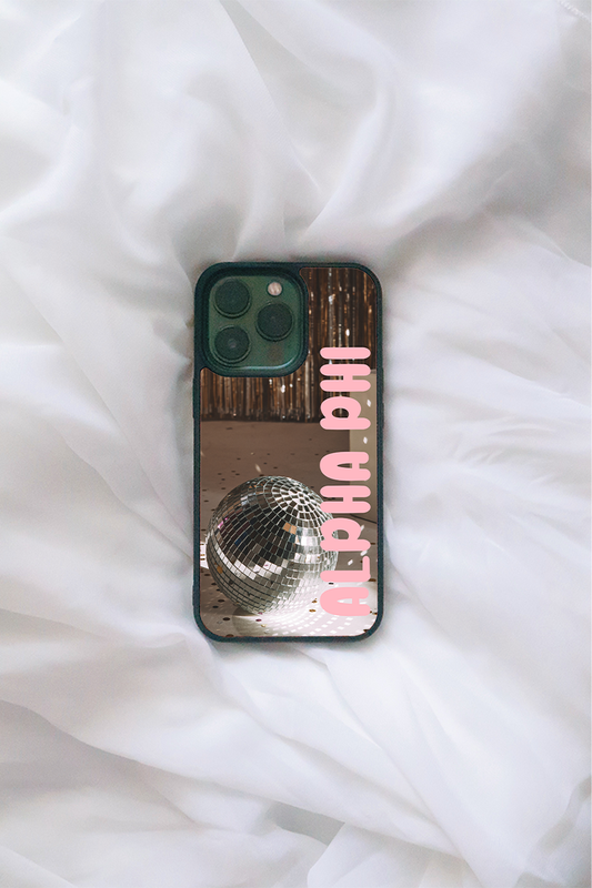 Pink Disco iPhone case - Alpha Phi