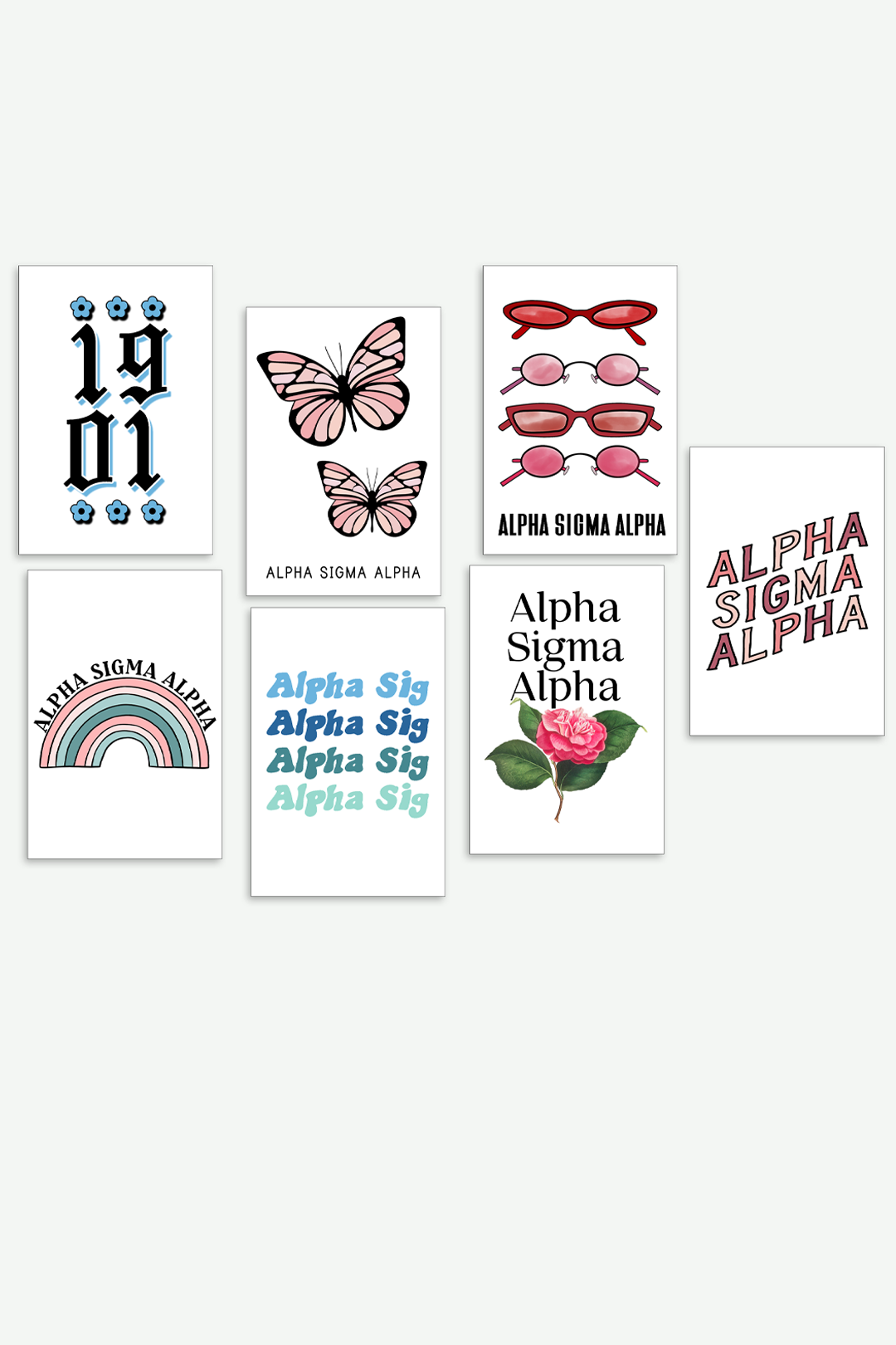 Collage kit #1 - Alpha Sigma Alpha