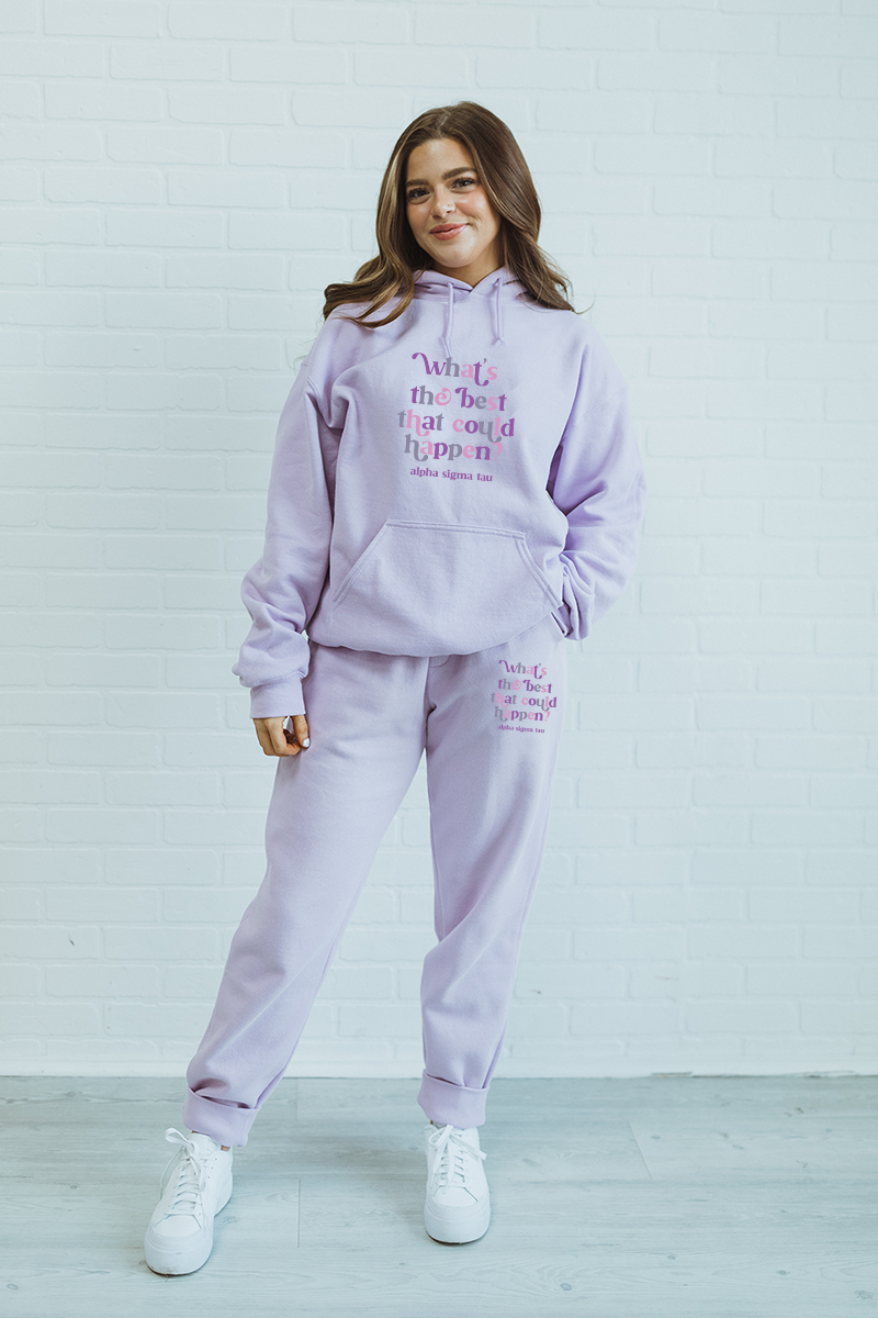 What's the Best that could Happen? Sweatsuit - Alpha Sigma Tau