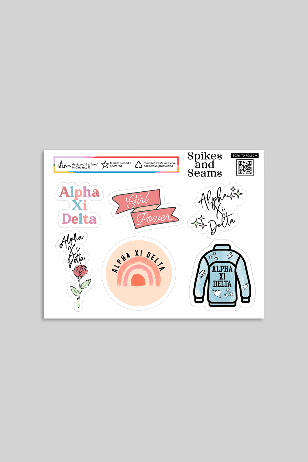 Sorority sticker set #1