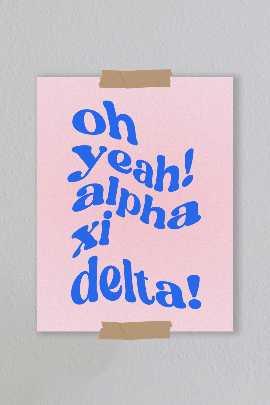 Art Print #11 (8.5x11) - Alpha Xi Delta
