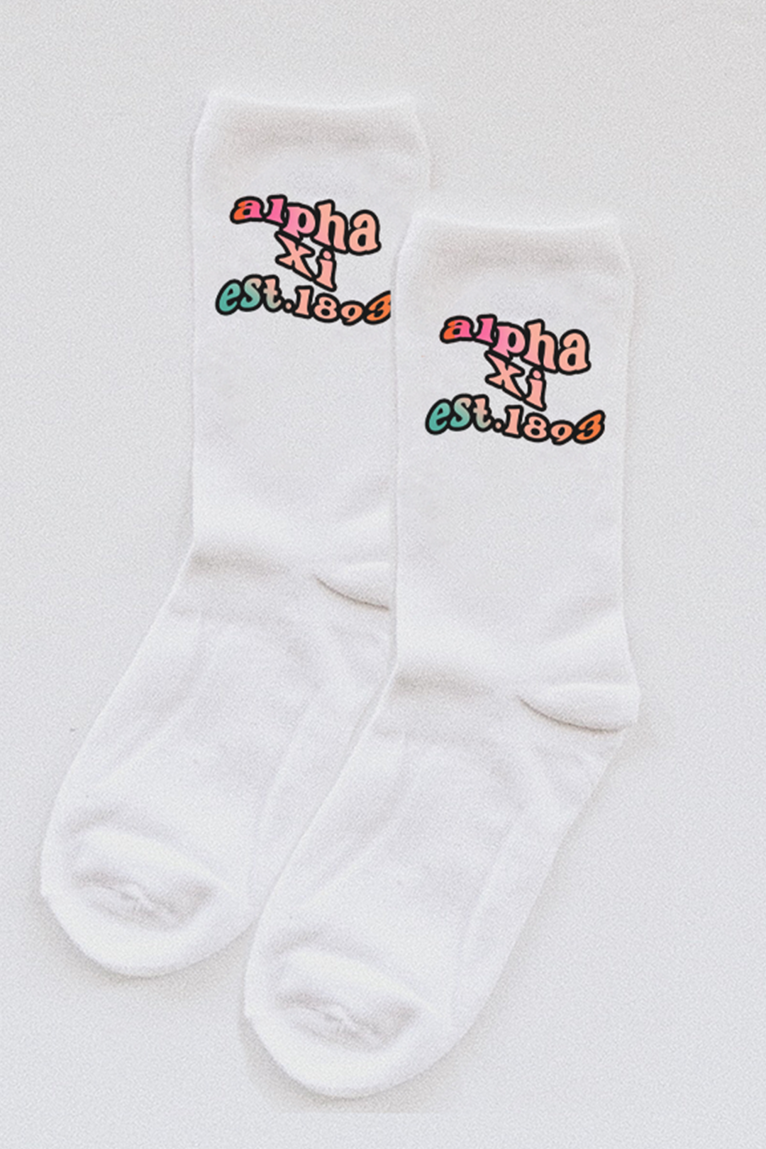Gradient socks - Alpha Xi
