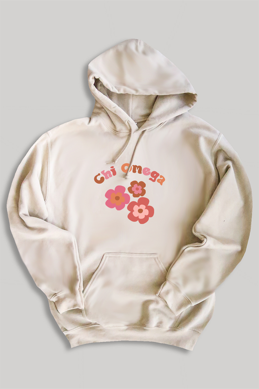 Groovy hoodie - Chi Omega