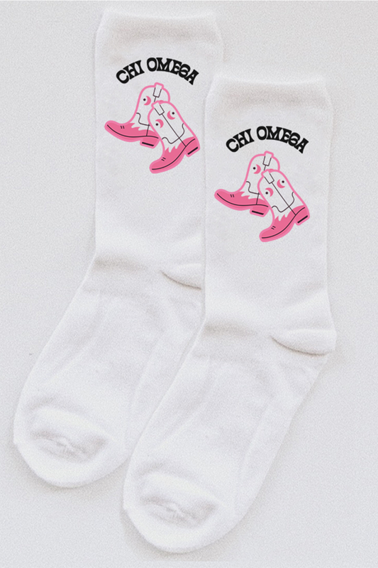 Cowboy boots socks