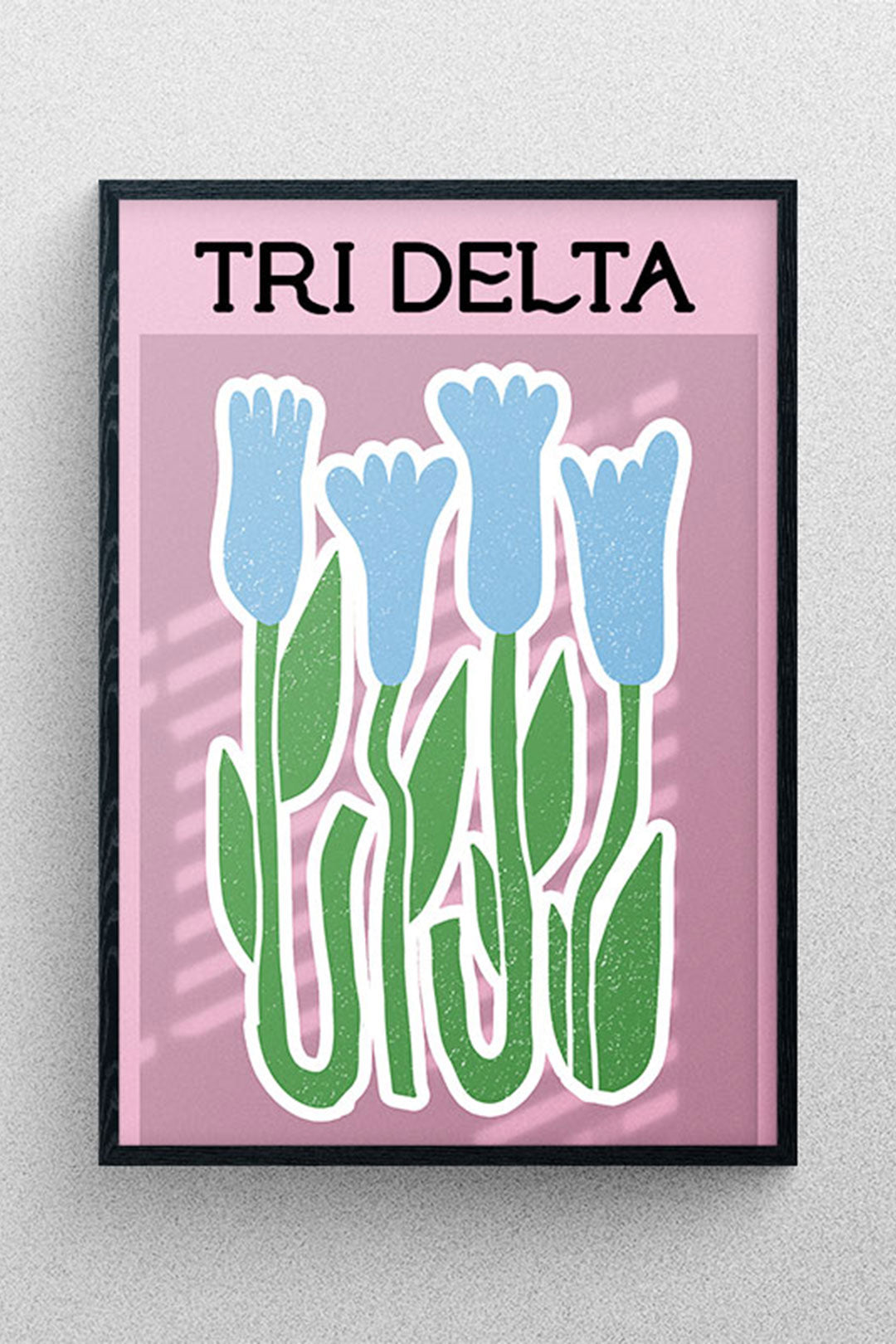 Tri Delta - Art Print #18 (8.5x11)