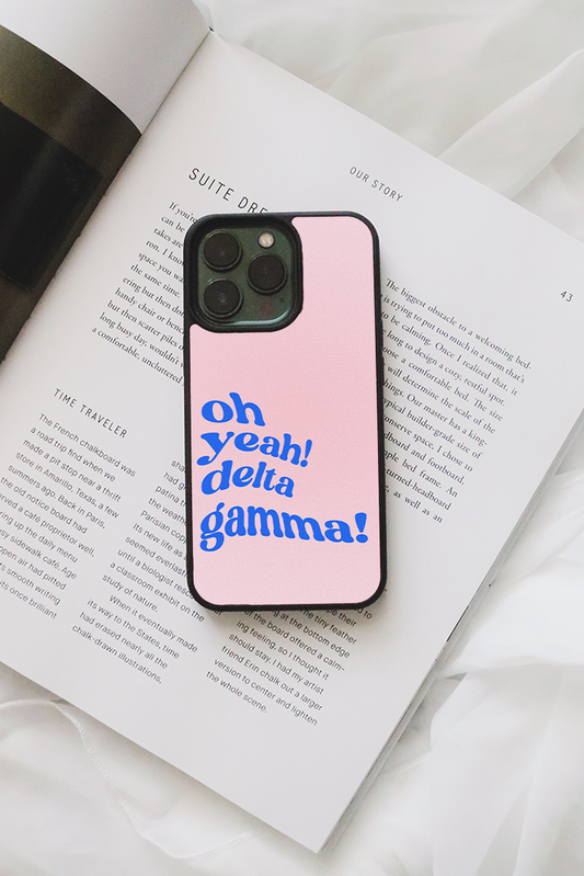 Oh yeah! iPhone case - choose your text!