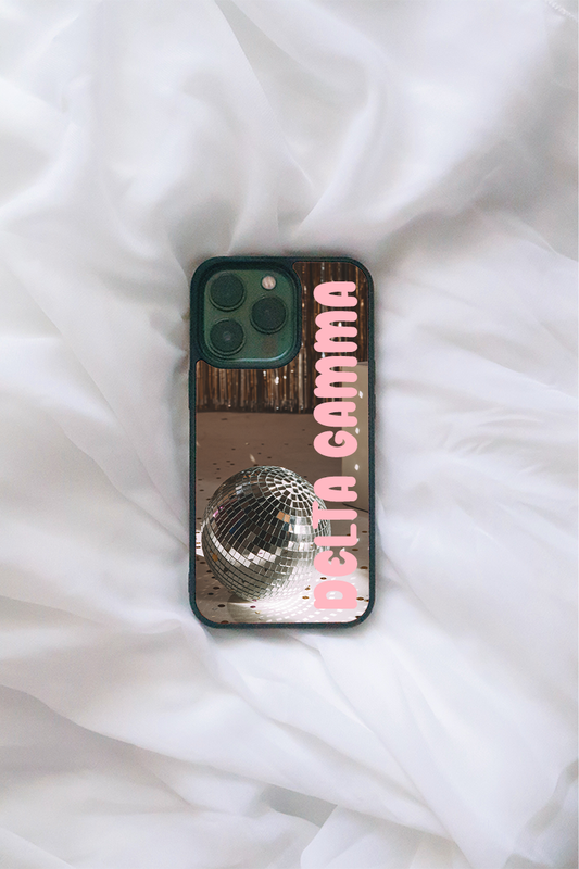 Pink Disco iPhone case - Delta Gamma