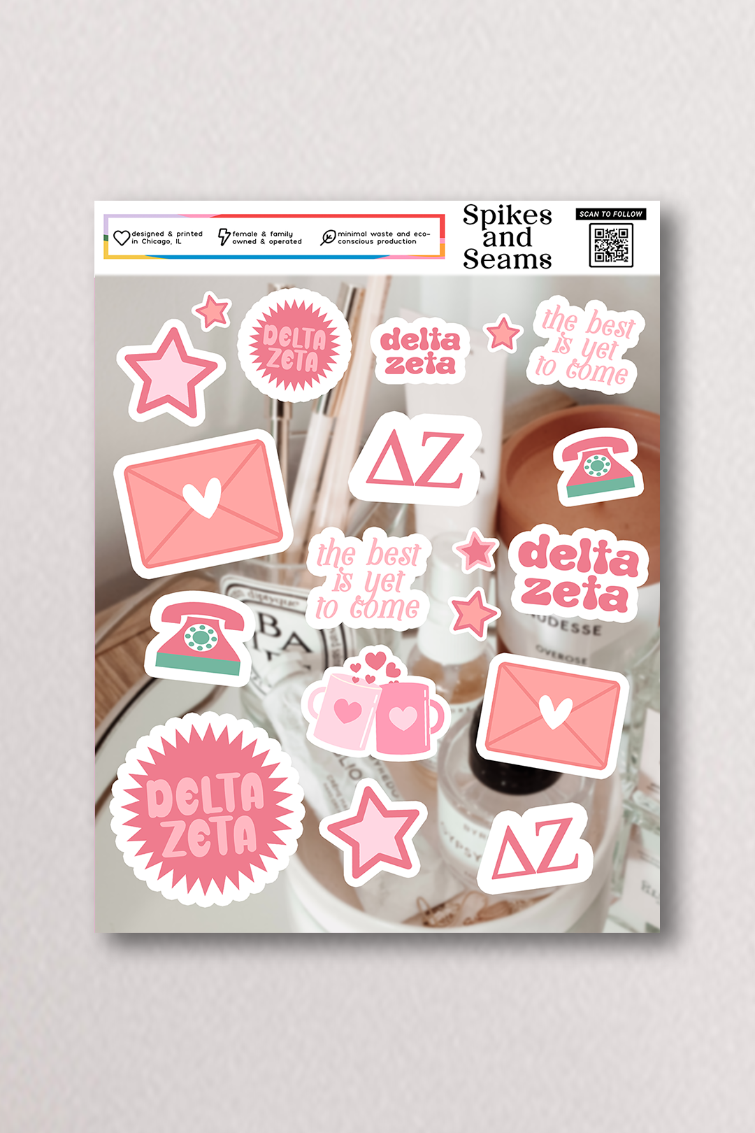 Sorority sticker set #17