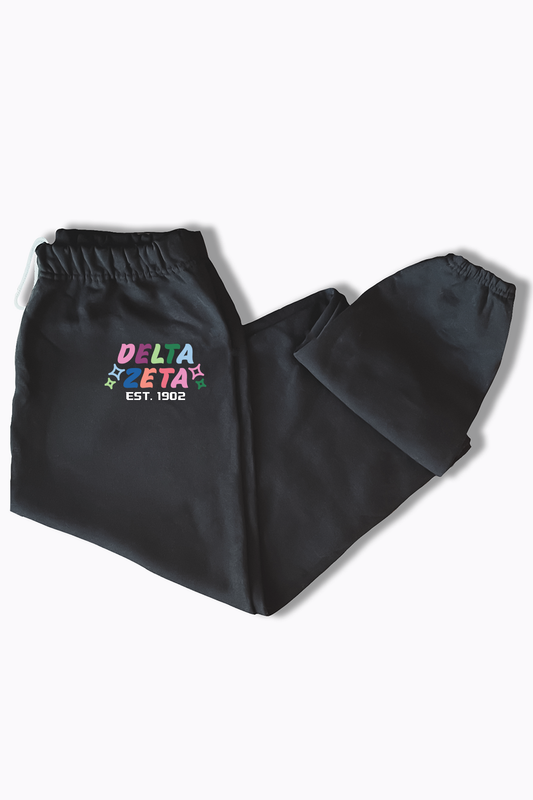 Black sweatpants - Delta Zeta
