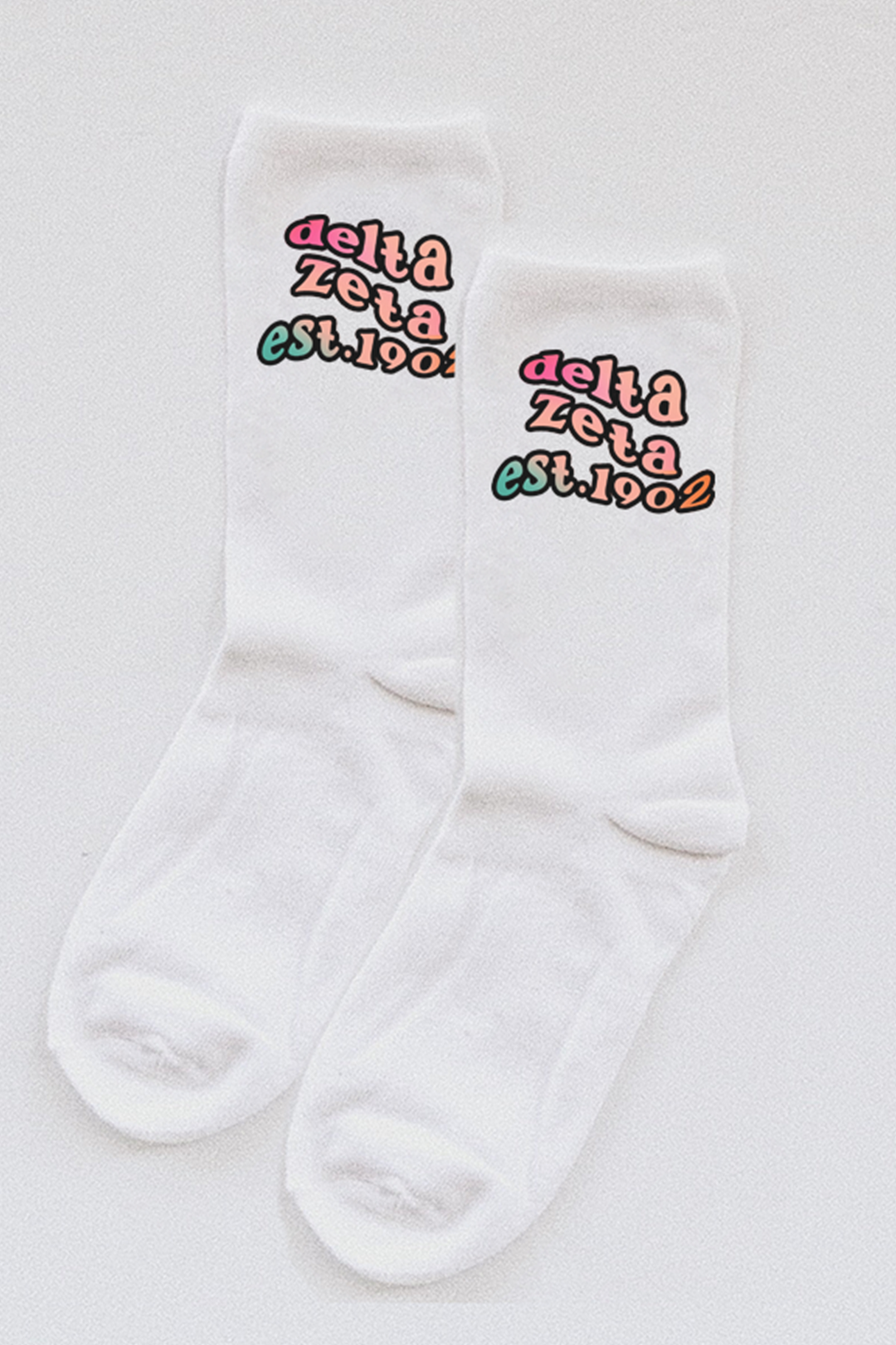 Gradient socks - Delta Zeta