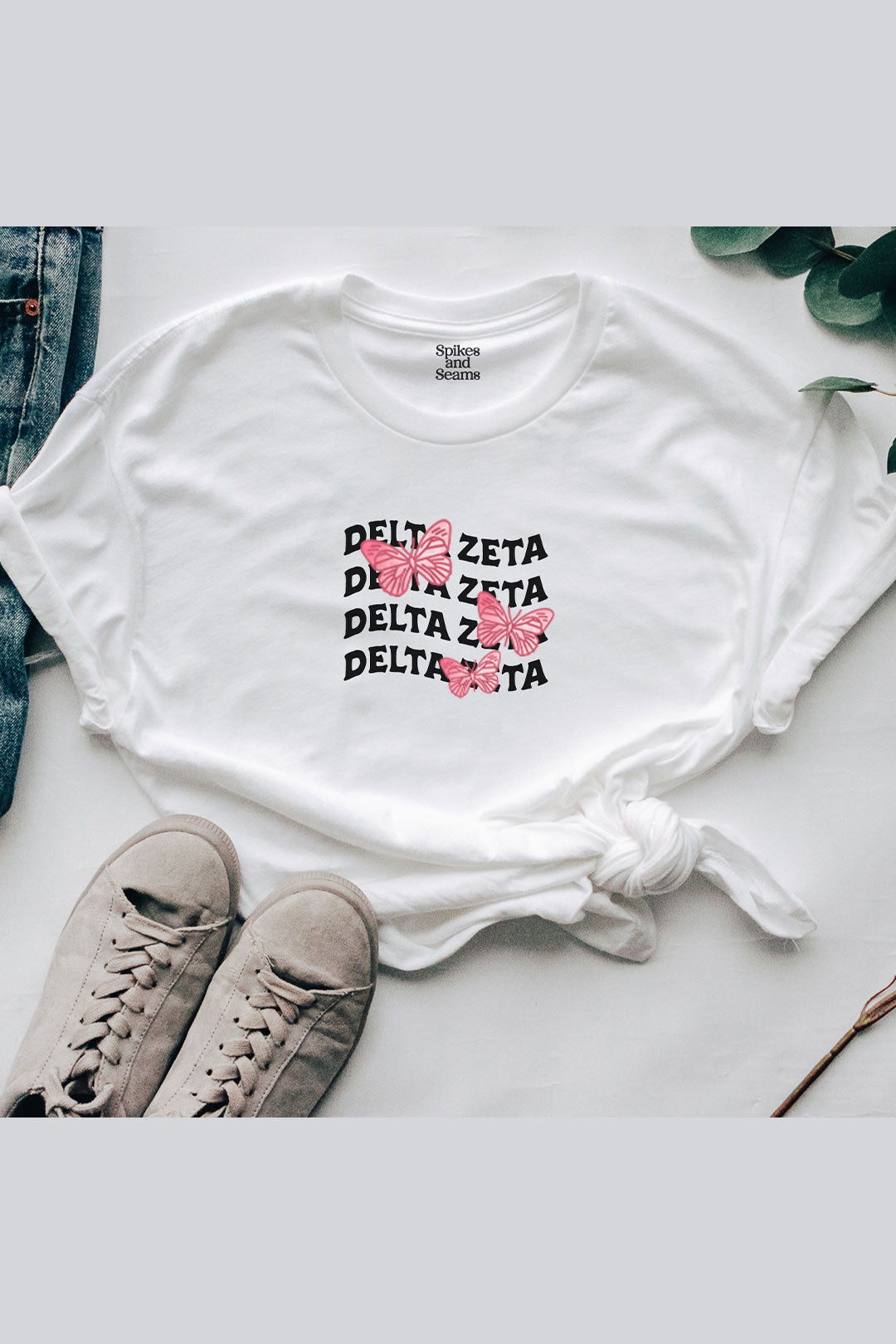 Butterfly tee - Delta Zeta