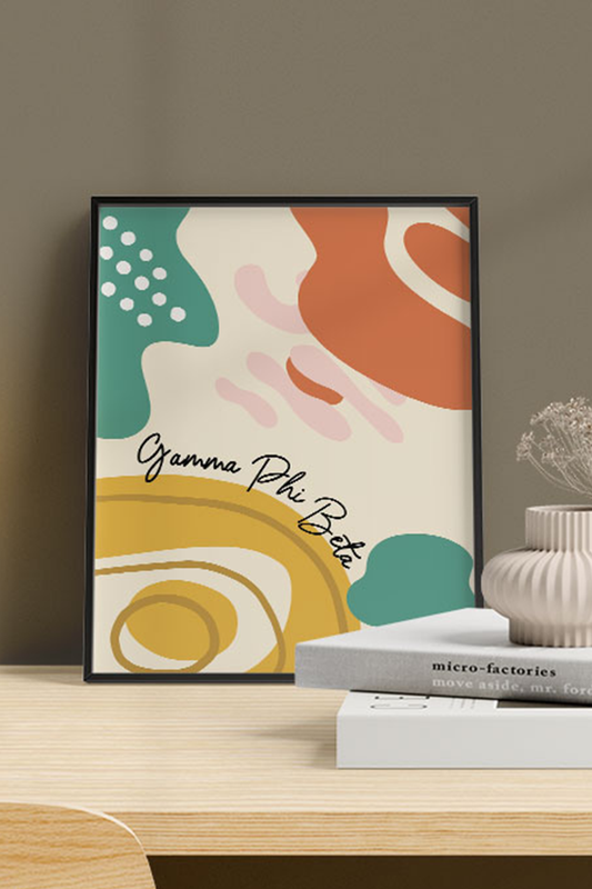 Gamma Phi Beta - Art Print #3 (8.5x11)