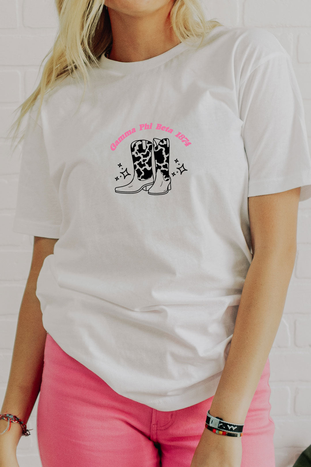 Cowboy tee - Gamma Phi Beta