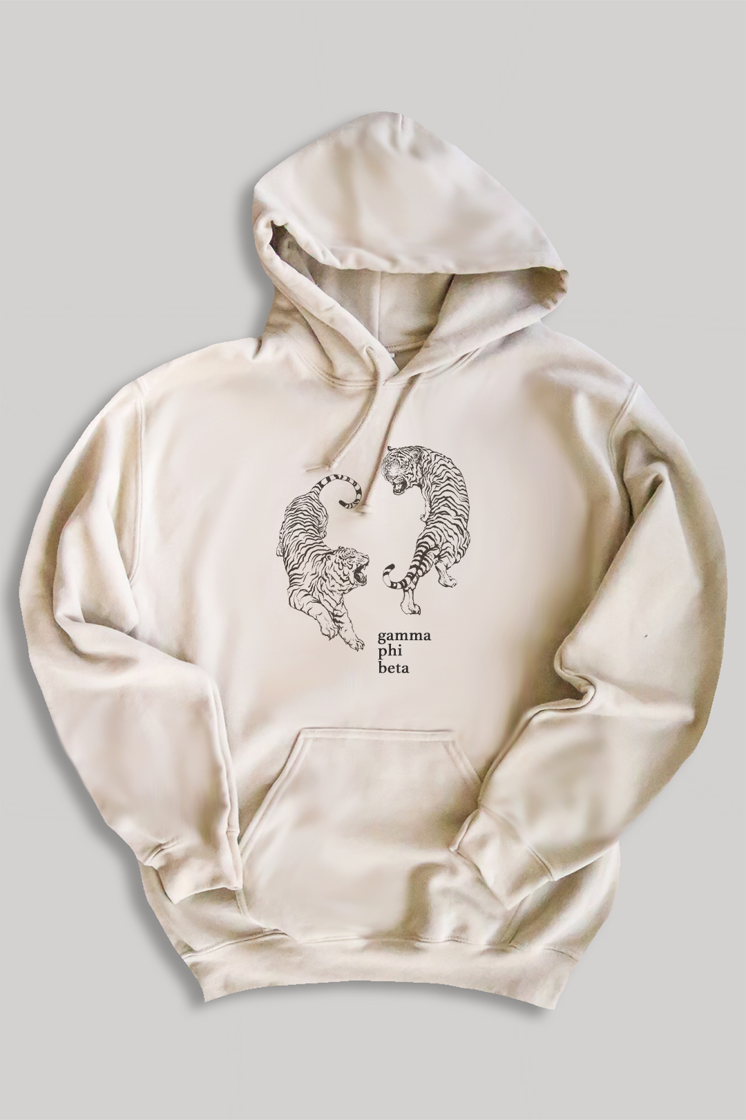 Tiger hoodie - Gamma Phi Beta