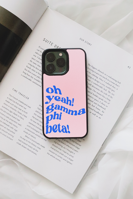 Oh yeah! iPhone case - choose your text!