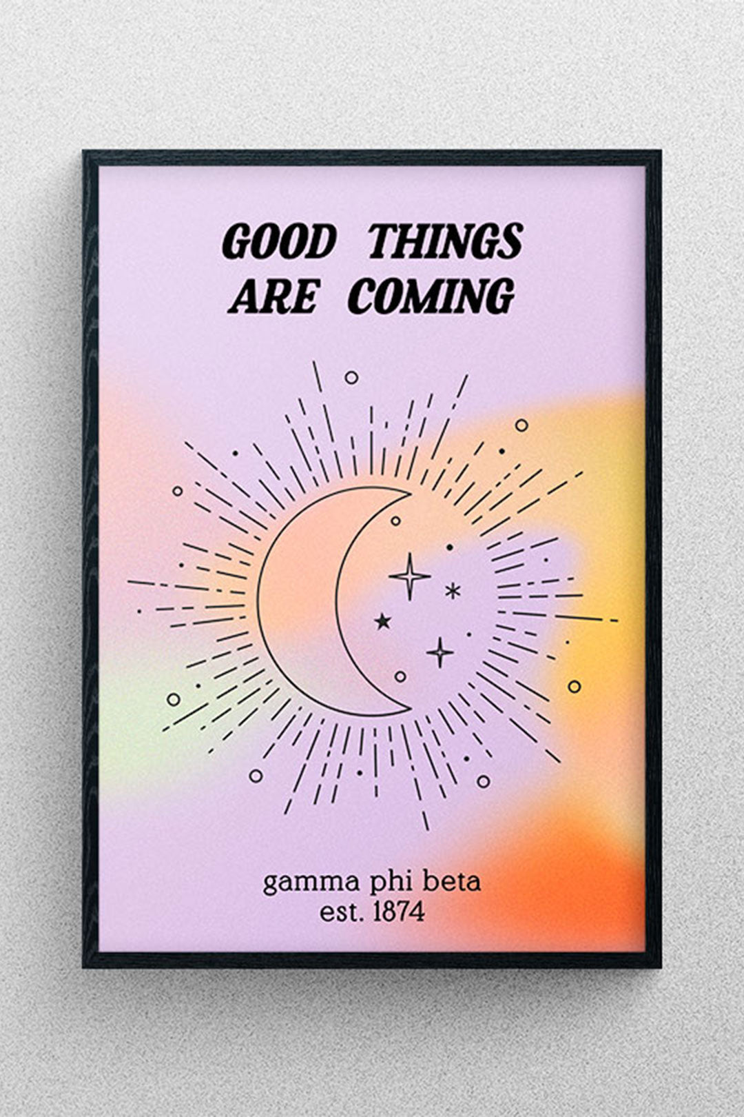 Gamma Phi Beta - Art Print #19 (8.5x11)
