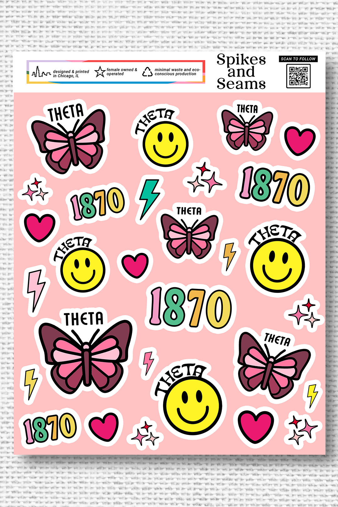Sticker Sheet #10 - Kappa Alpha Theta