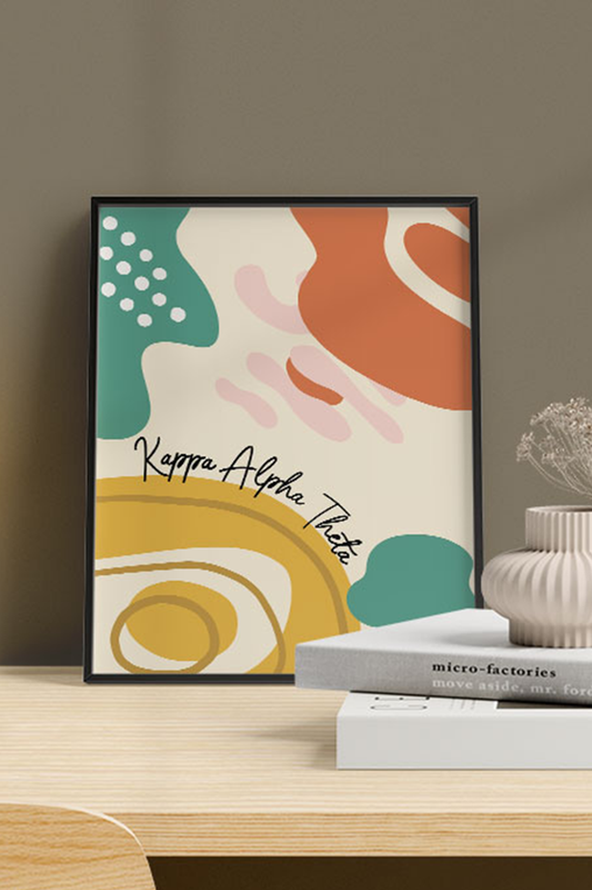 Kappa Alpha Theta - Art Print #3 (8.5x11)