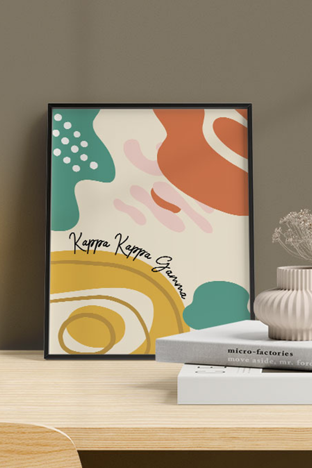 Kappa Kappa Gamma - Art Print #3 (8.5x11)