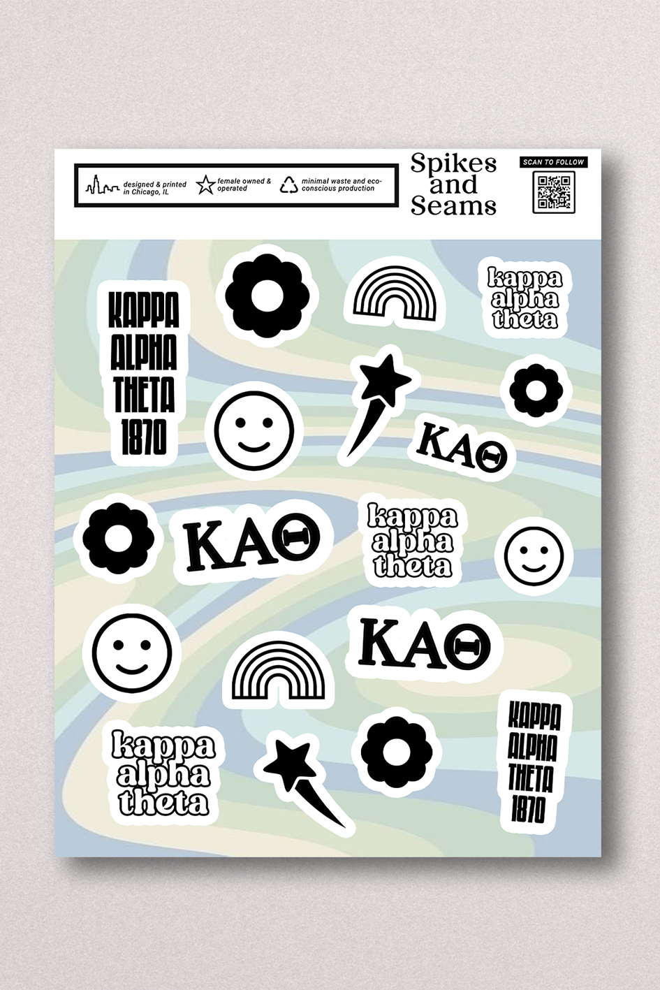 Sticker Sheet #13 - Kappa Alpha Theta