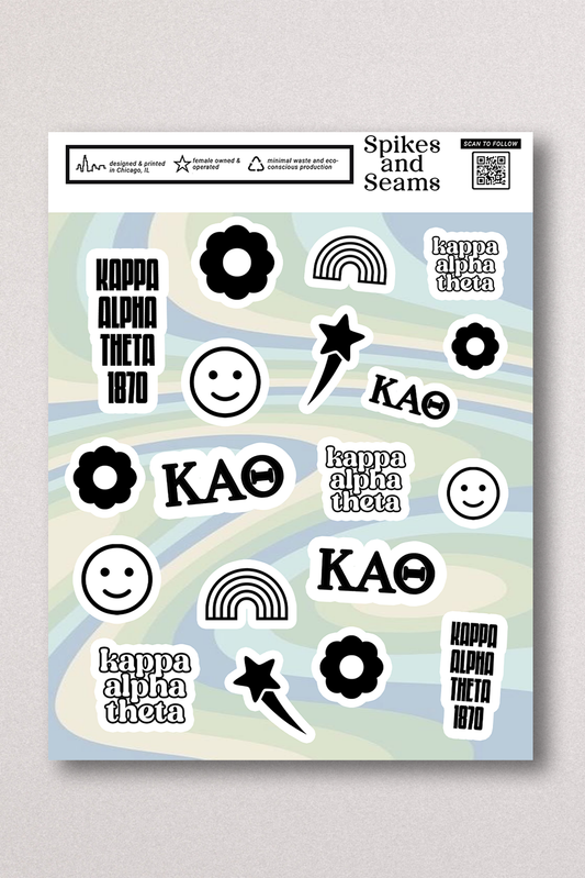 Sticker Sheet #13 - Kappa Alpha Theta