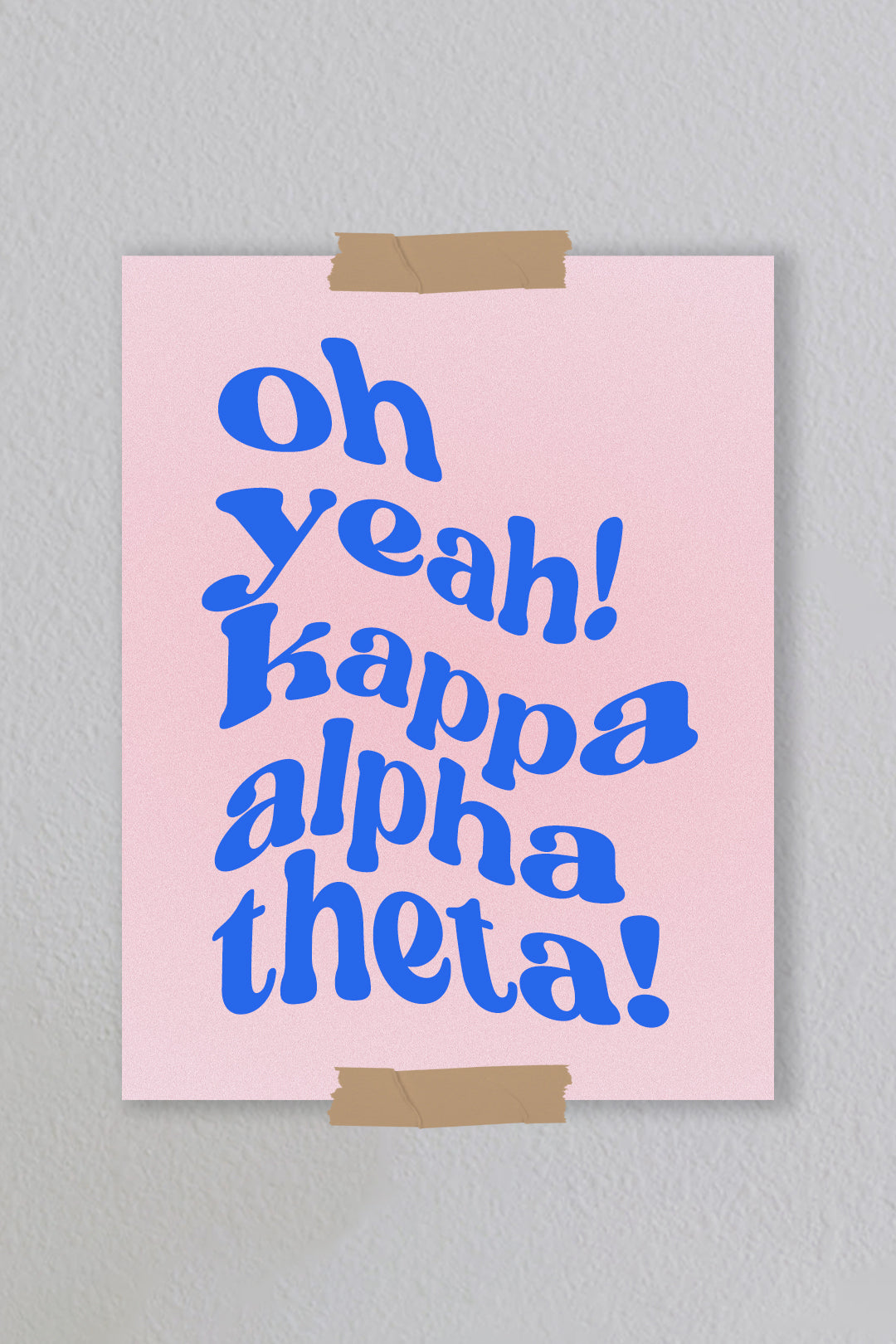 Kappa Alpha Theta - Art Print #11 (8.5x11)