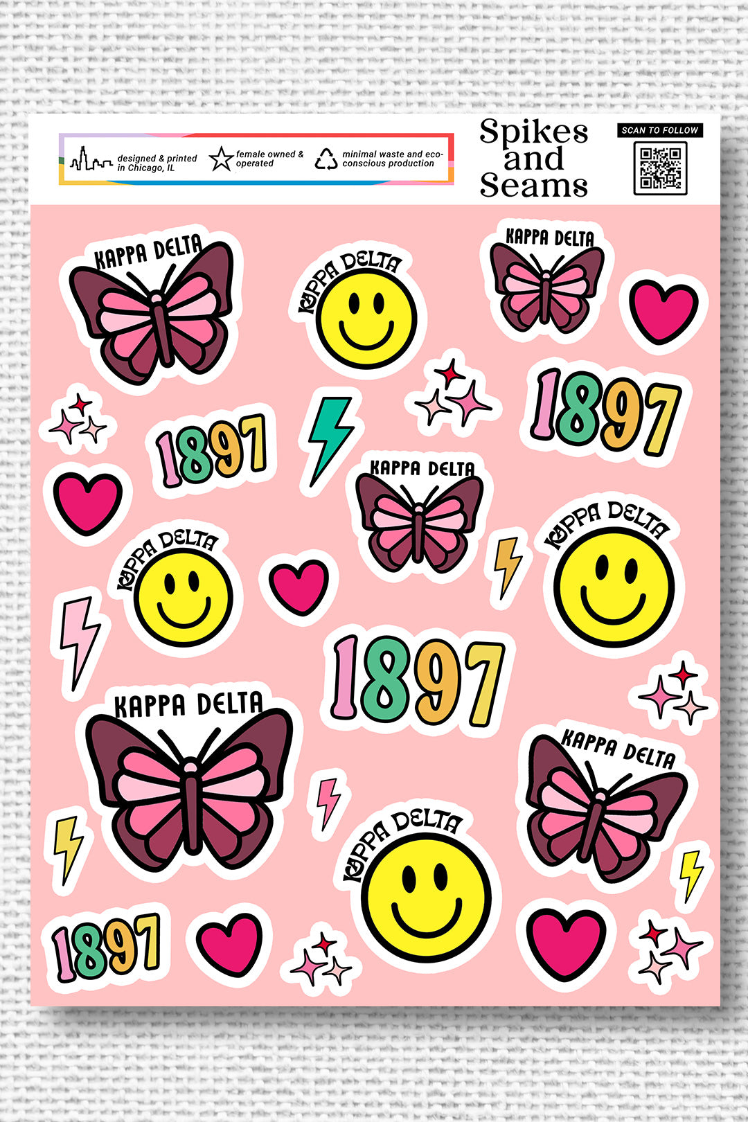 Sticker Sheet #10 - Kappa Delta