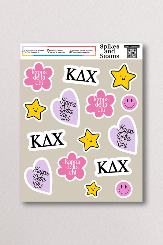 Sticker Sheet #16 - Kappa Delta Chi