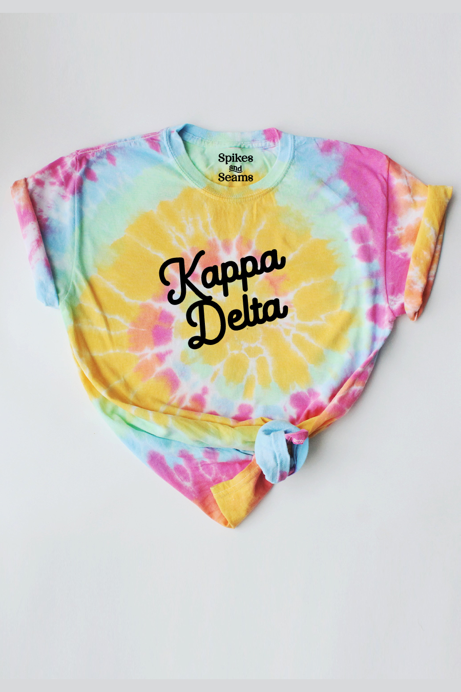 Tie Dye script tee - Kappa Delta