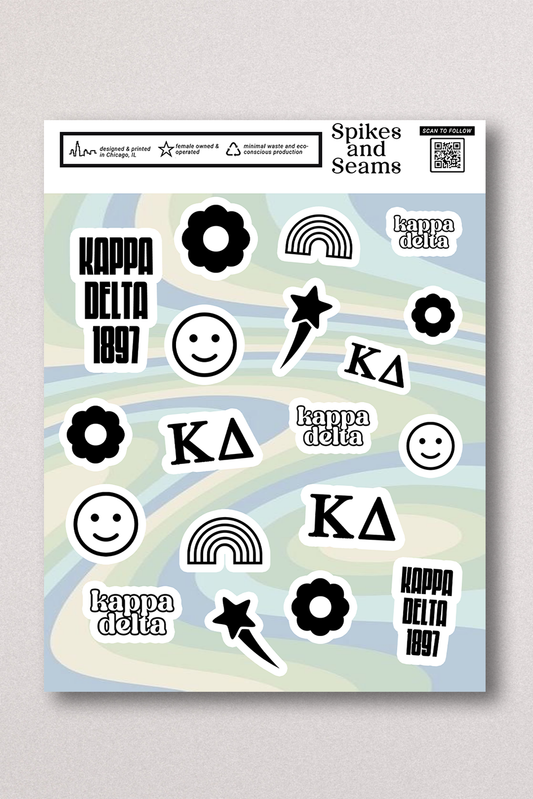 Sticker Sheet #13 - Kappa Delta