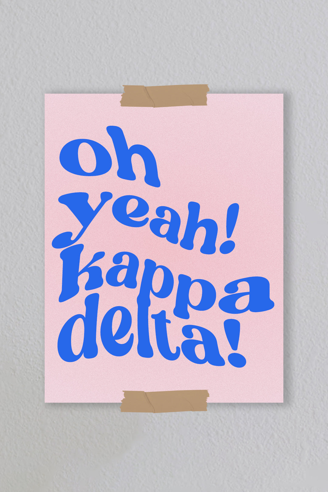 Kappa Delta - Art Print #11 (8.5x11)