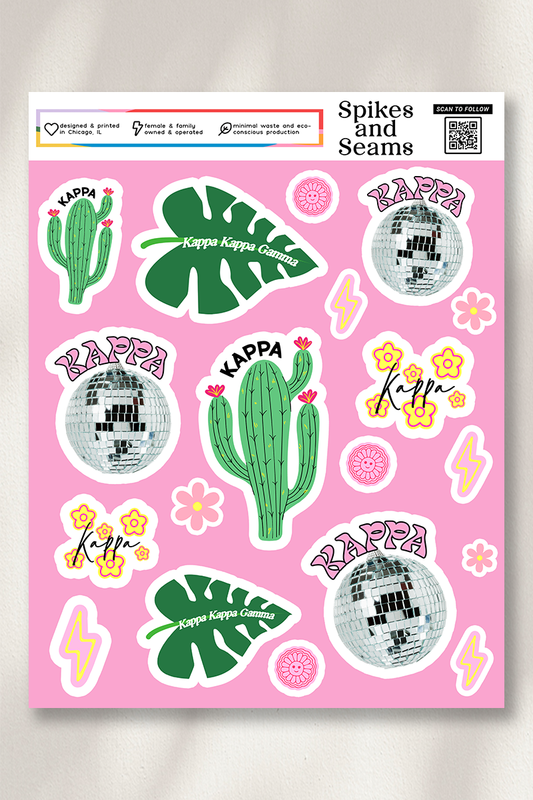 Sticker Sheet #15 - Kappa Kappa Gamma