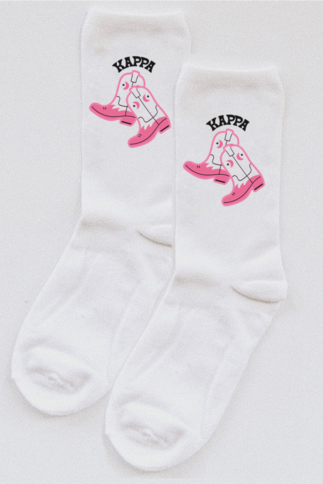 Cowboy boots socks - Kappa Kappa Gamma