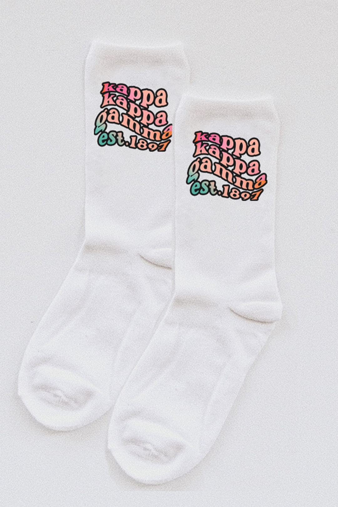 Gradient socks - Kappa Kappa Gamma