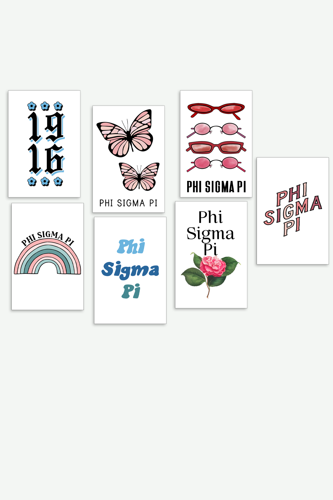 Collage kit #1 - Phi Sigma Pi