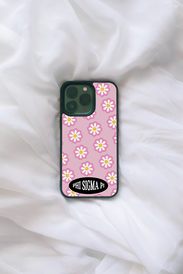 Daisy Print iPhone case - Phi Sigma Pi