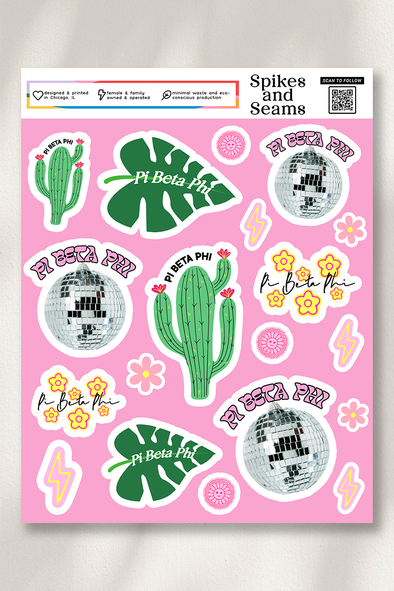 Sticker Sheet #15 - Pi Beta Phi